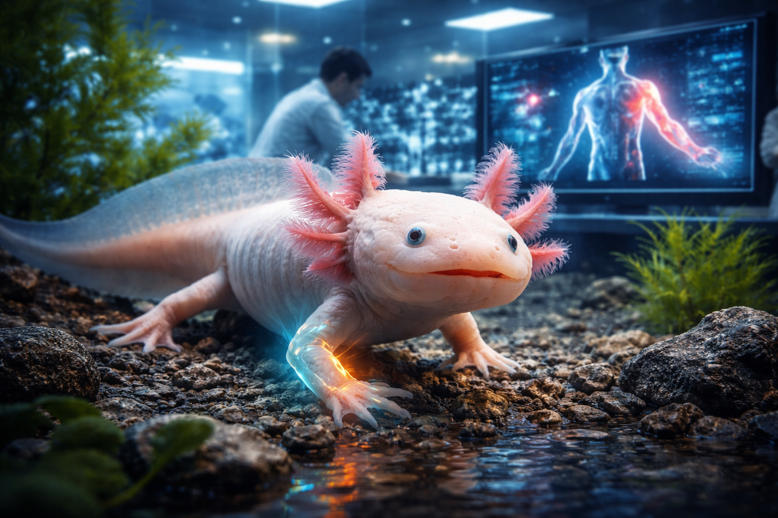 Axolote: o animal que pode regenerar o próprio corpo